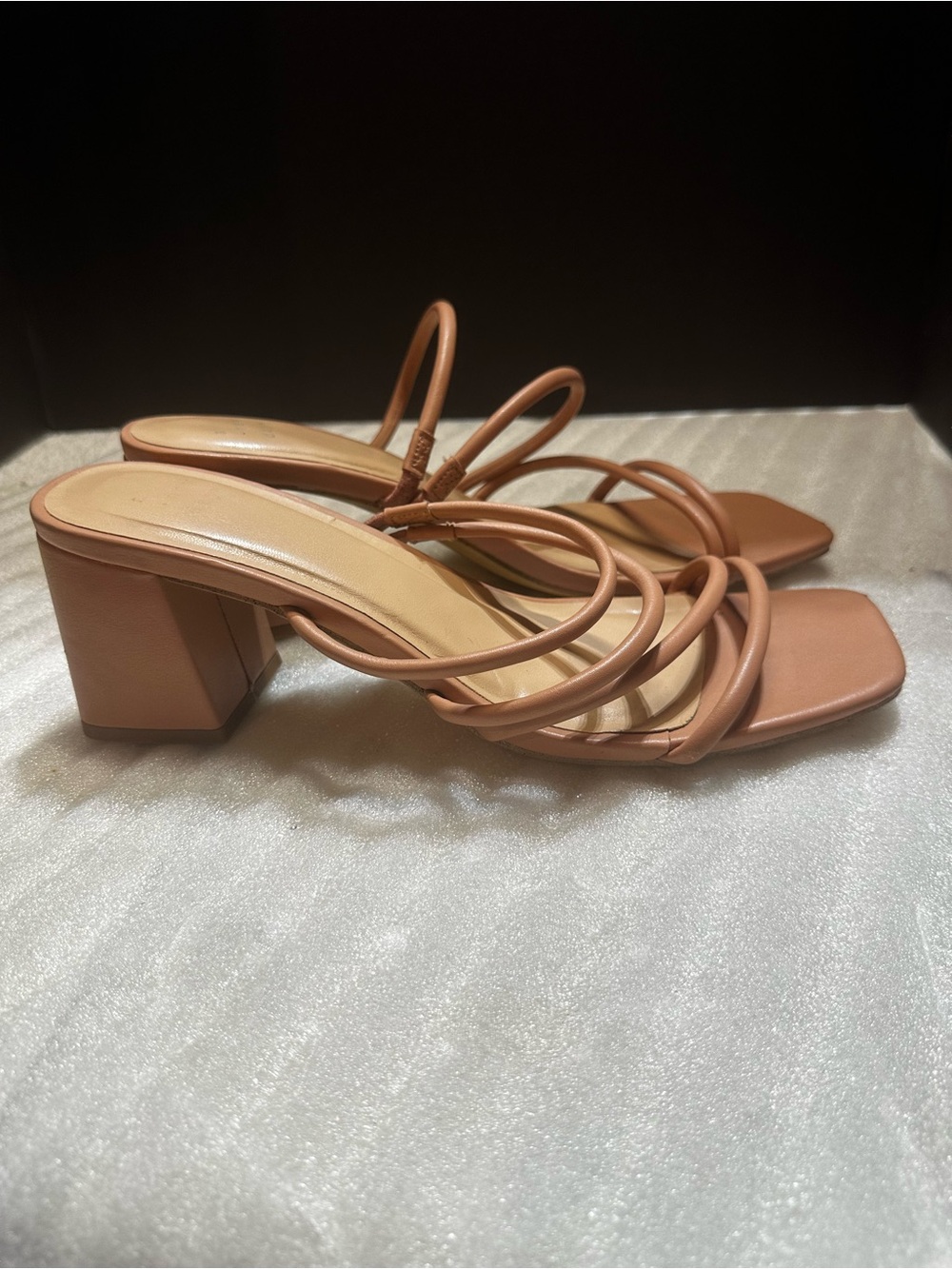 a new day Strappy Block Heel Sandals - Brown